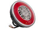 TT TECHNOLOGY TT.12008 Задній світлодіодний ліхтар Glo-Trac для гамбургерів з 3 функціями, універсальний