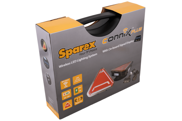 SPAREX CONNIX PLUS S.162710 LED задні ліхтарі 6 функцій лівий+правий, бездротовий, магнітний