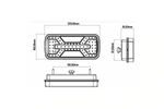Lampy tylne KAMAR X-SPIDER L2430+L2431 bajonet 5PIN 7 funkcji lewa+prawa