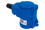 Кутова вилка CEE MANTES 2P+E з додатковою розеткою 16A 230V