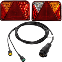 Задні ліхтарі DOBPLAST DPT35 LED + джгут MANTES 4,1м 13-PIN