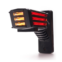 Лівий габаритний ліхтар WAŚ 2550L W297.3.1 SPOT LED на короткому кронштейні
