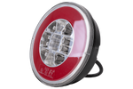 TT TECHNOLOGY TT.12008 Задній світлодіодний ліхтар Glo-Trac для гамбургерів з 3 функціями, універсальний
