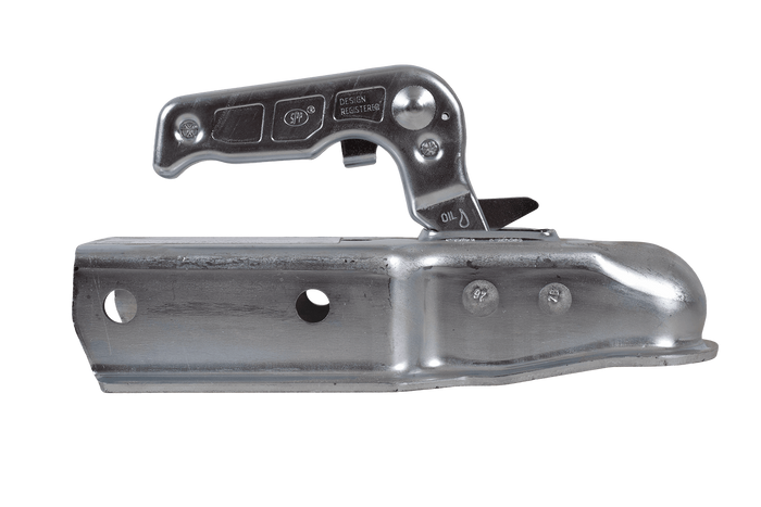 Кульовий зчіпний пристрій STEELPRESS ZSK-1300M для причепа 1300 кг з квадратним дишлом 77 мм