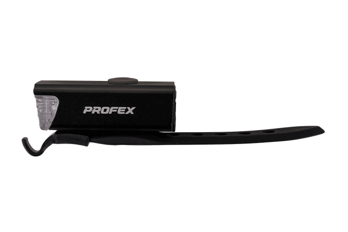 Передній велосипедний ліхтар PROFEX 82004 Pro Alu Li-Pol USB
